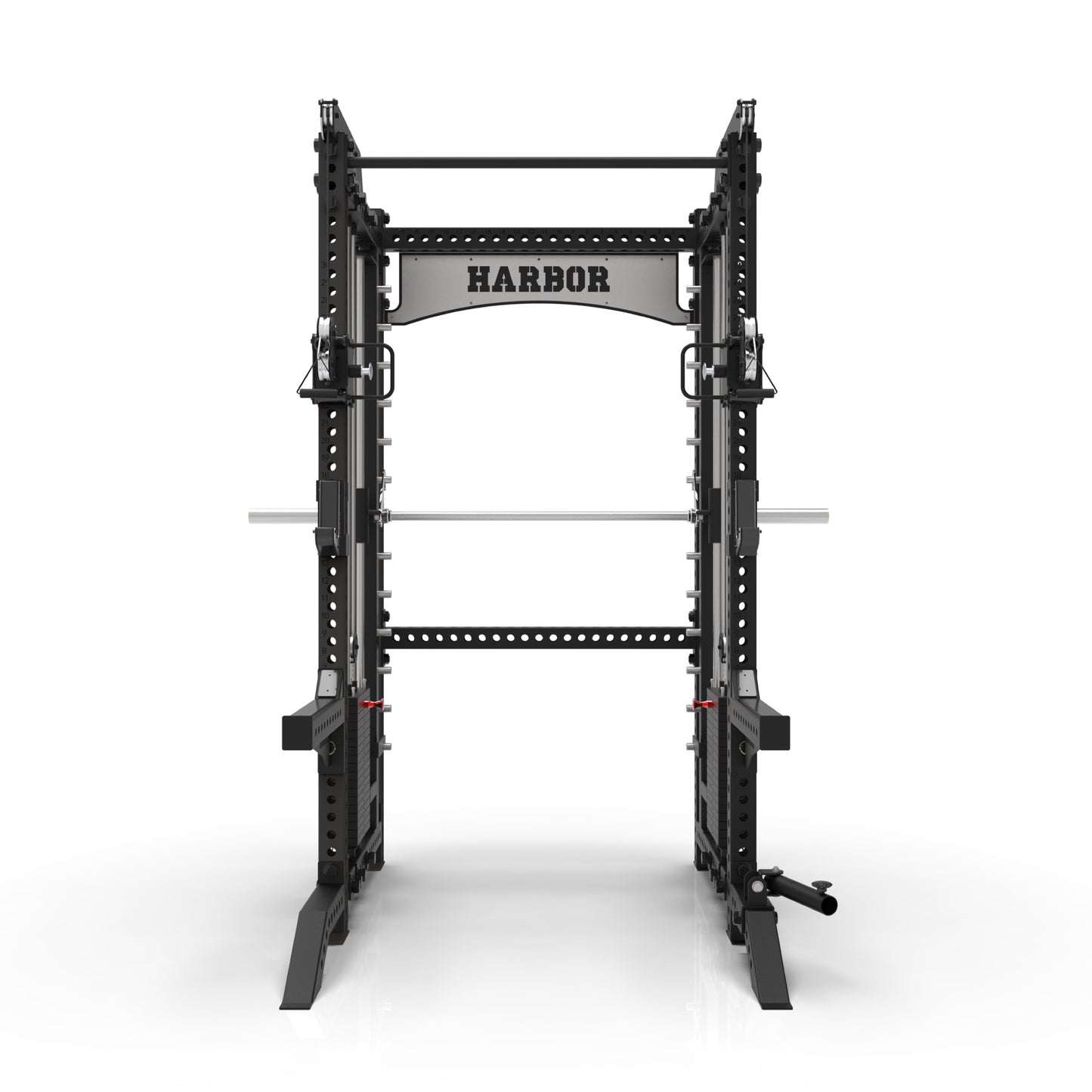 The Harbor HH80 Elite Half Rack & Smith Machine Trainer