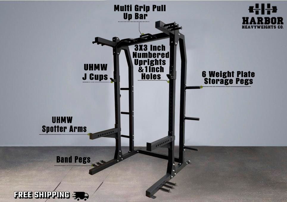 The HHC1 Harbor Half Rack