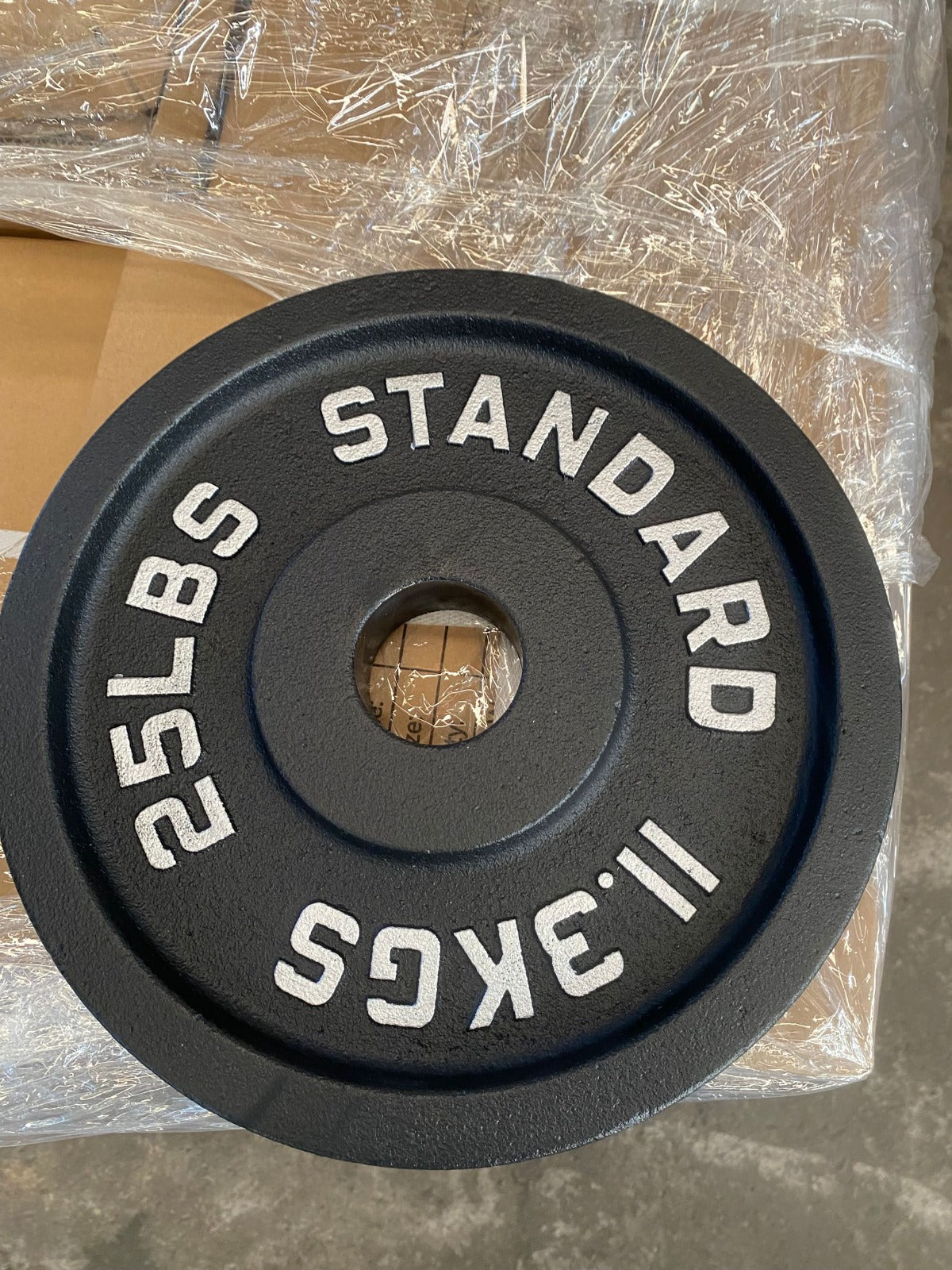 Olympic Cast Iron Weight Plate 245 lb set