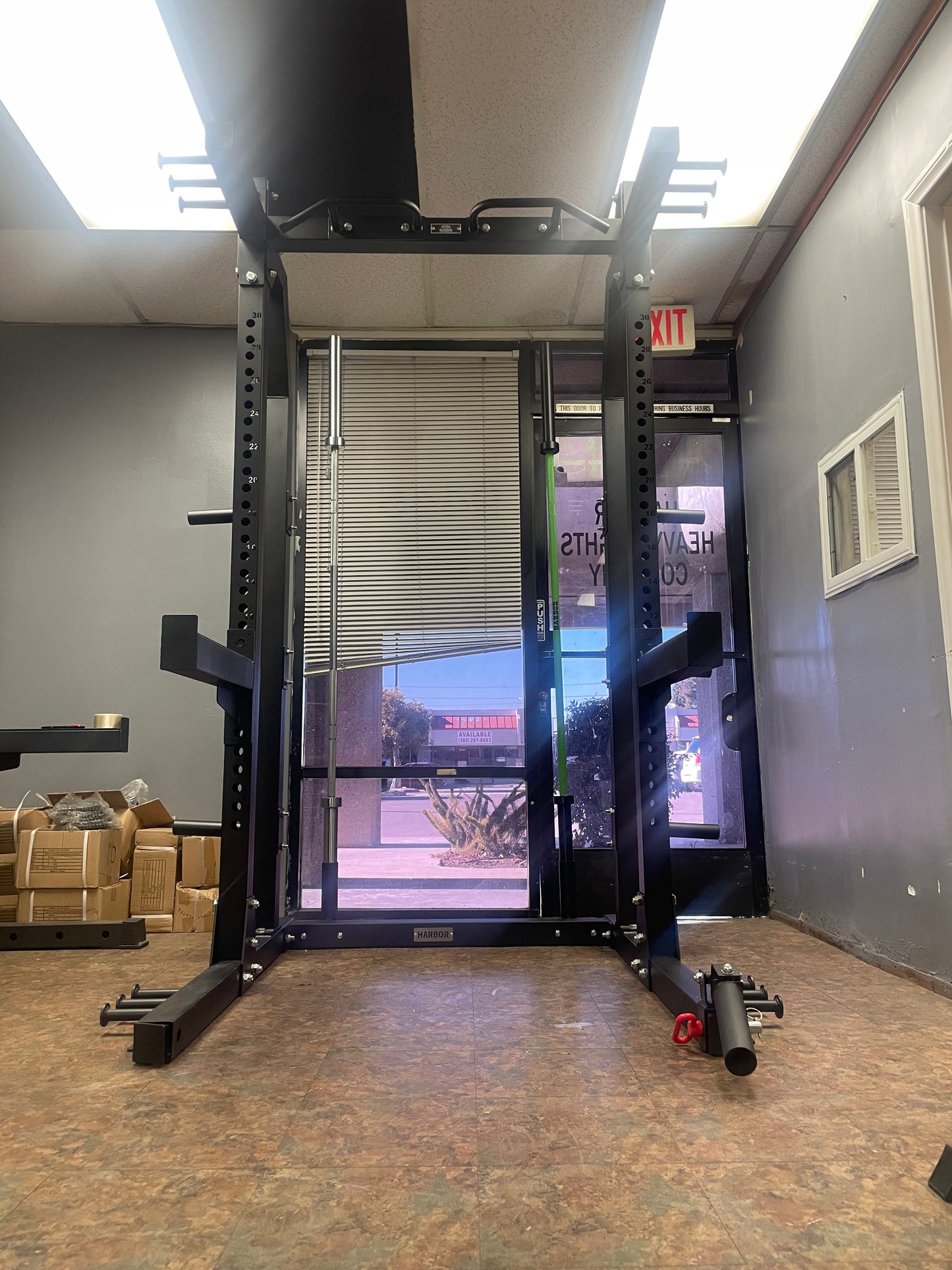 The HHC1 Harbor Half Rack