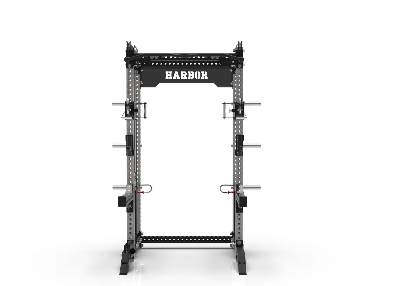 The Harbor HH81 Elite Half Rack Trainer with Dual 200lb Weight