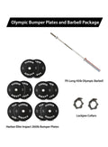 Chrome Silver Olympic Barbell