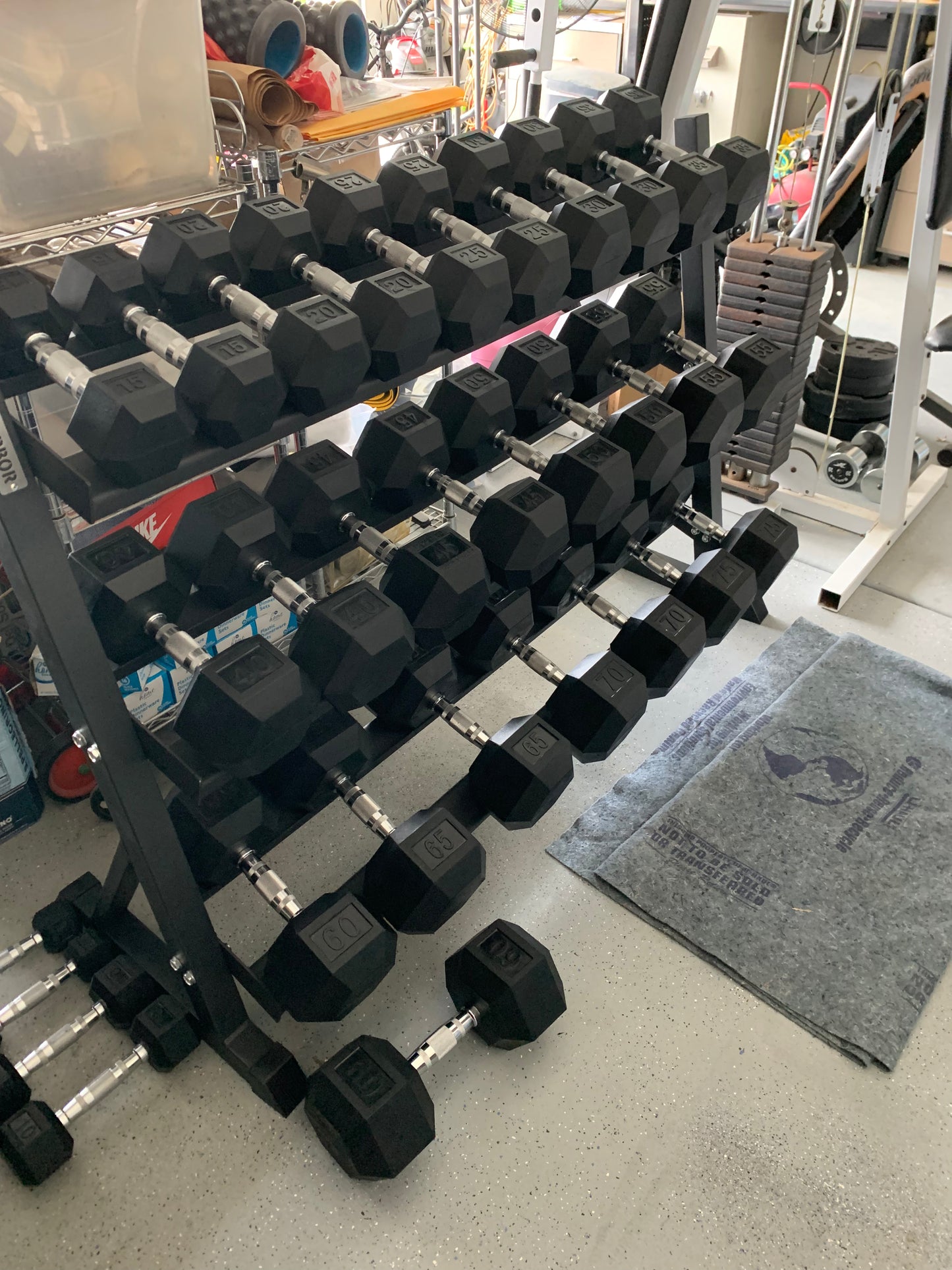Harbor 3-Tier Dumbbell Storage Rack