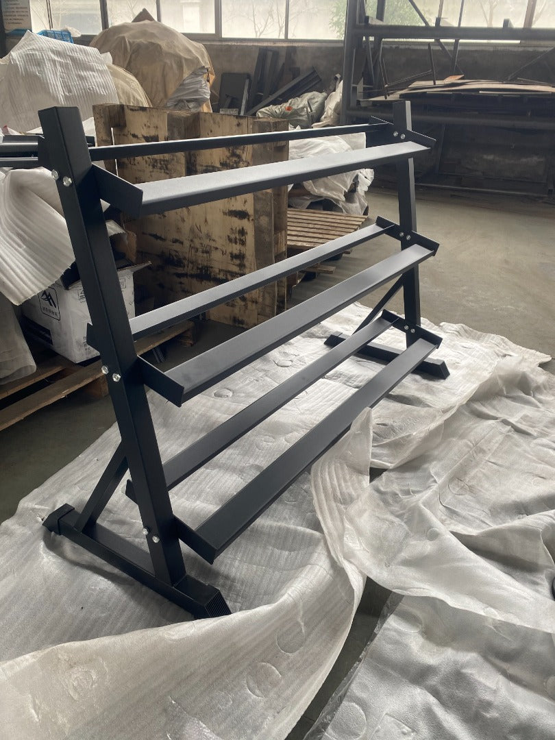 Harbor 3-Tier Dumbbell Storage Rack – Harbor Heavyweights Co.