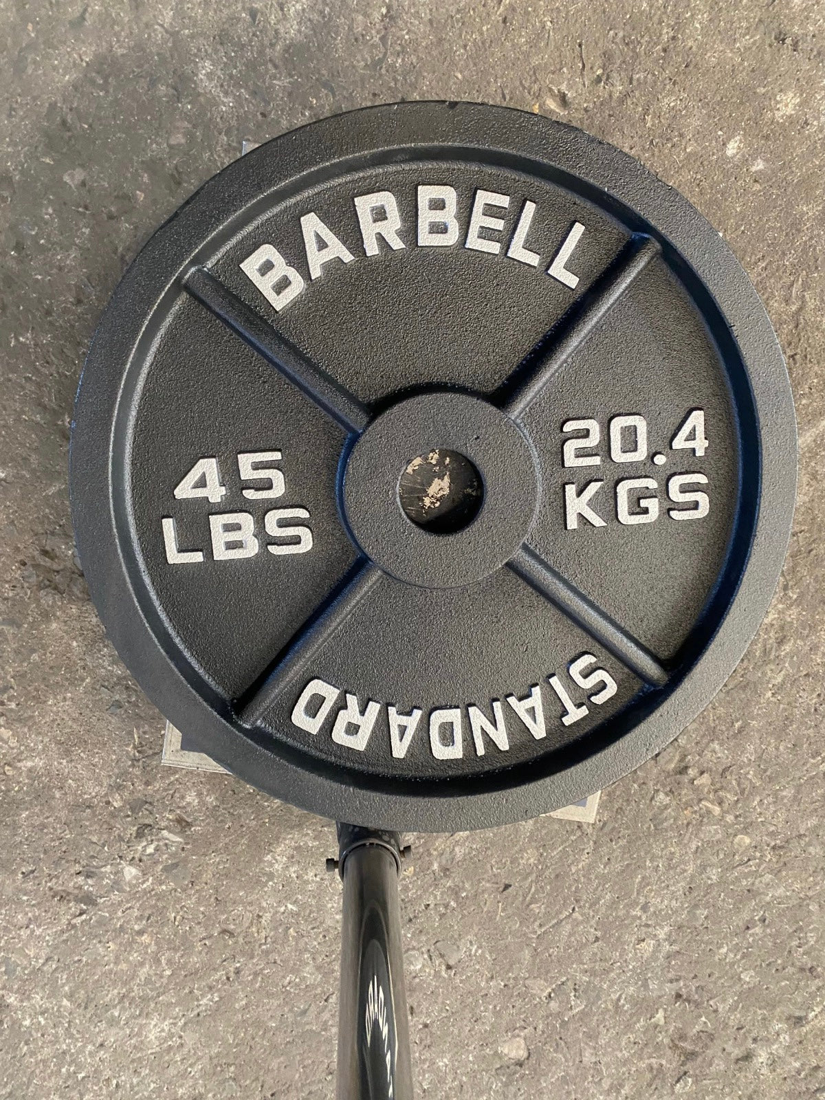 Olympic Cast Iron Weight Plate 245 lb set
