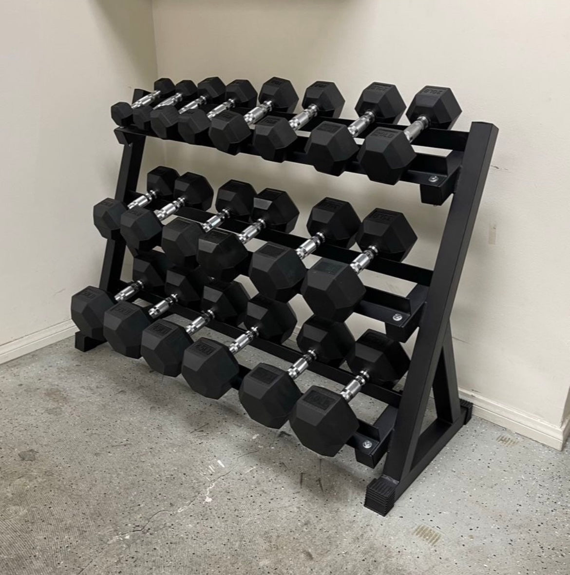 Harbor 3-Tier Dumbbell Storage Rack