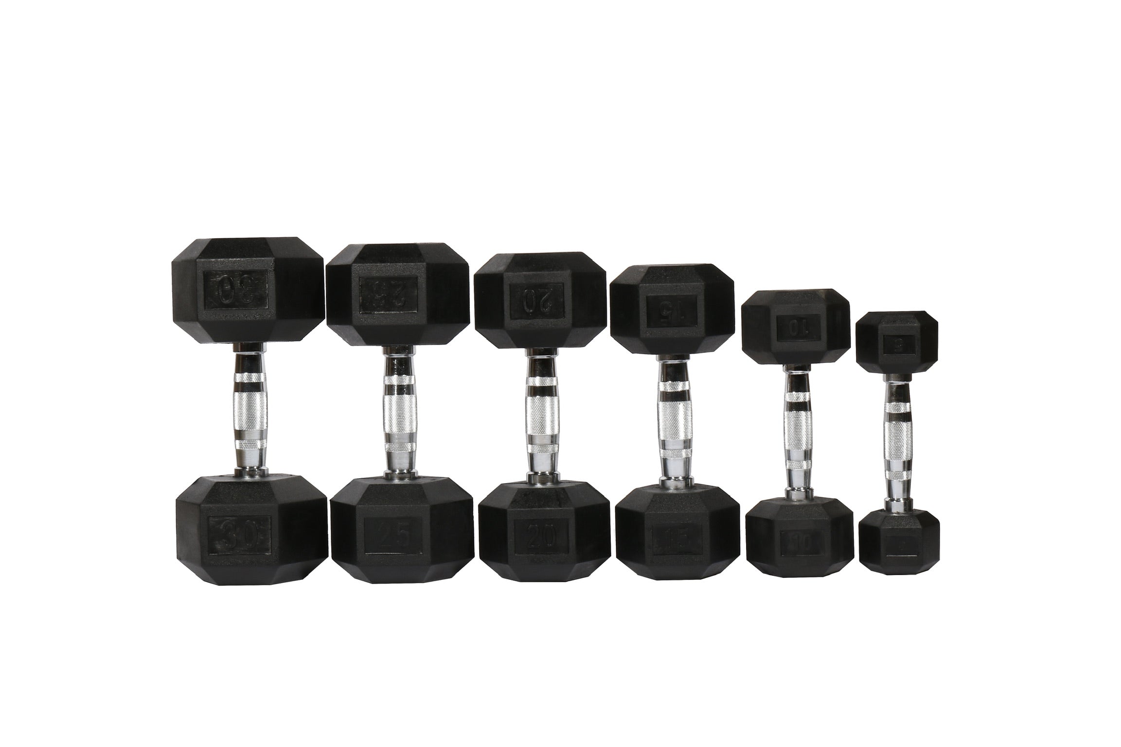 Full store dumbbell set