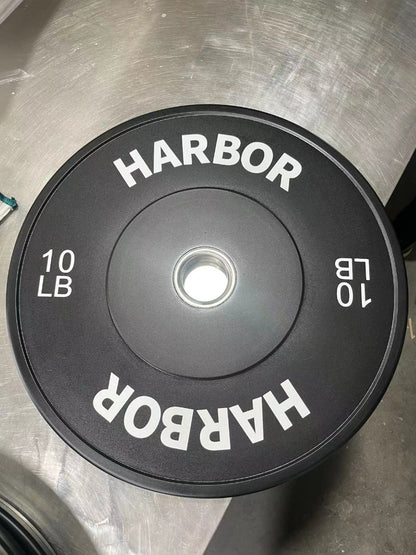 Harbor Elite Impact Rubber Bumper Plates; Full sets