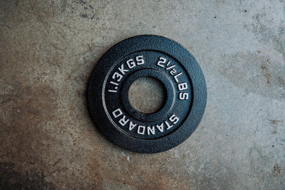 Olympic Cast Iron Weight Plates in Pairs